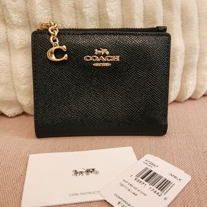 Coach Snap Card Case Wallet